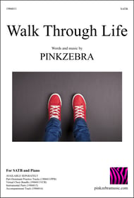 Walk Through Life SATB choral sheet music cover Thumbnail